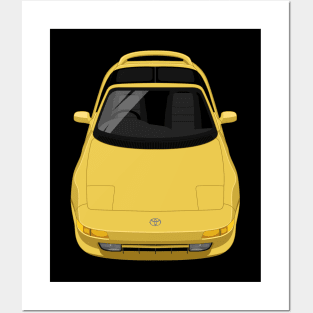 MR2 GT 2nd gen W20 - Yellow Posters and Art